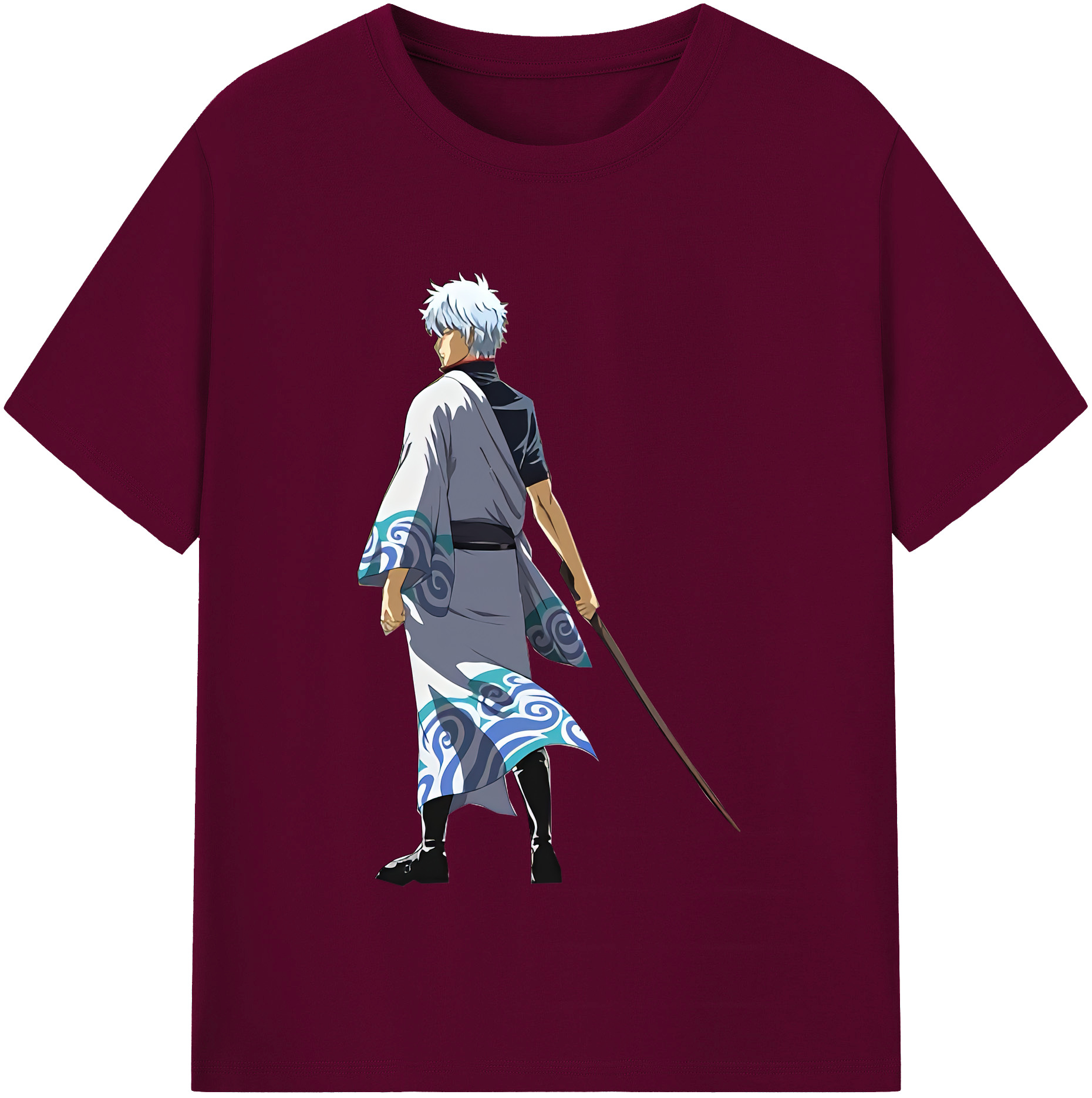 （画像用） ぎんたま 坂田銀時（さかたぎんとき） 神楽 志村新八（しむら しんぱち） GINTAMA Sakata Gintoki Kagura Shimura Shinpachi レディースカジュアルプリントTシャツ（綿100％）